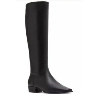 Madden Girl Florence Snip Toe Tall Boots Black Smooth Size 6.5M - G66